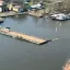 Понтонный мост на Зеленый остров закрыли на ремонт